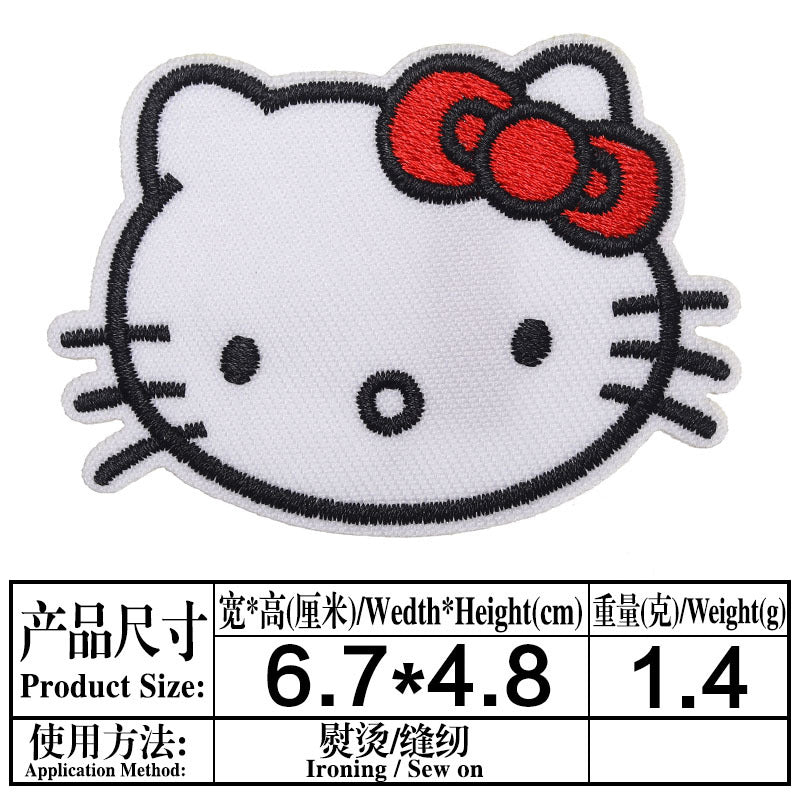 Wholesale DIY patchs cute cat patch children' s clothing bag OLY Exclusive